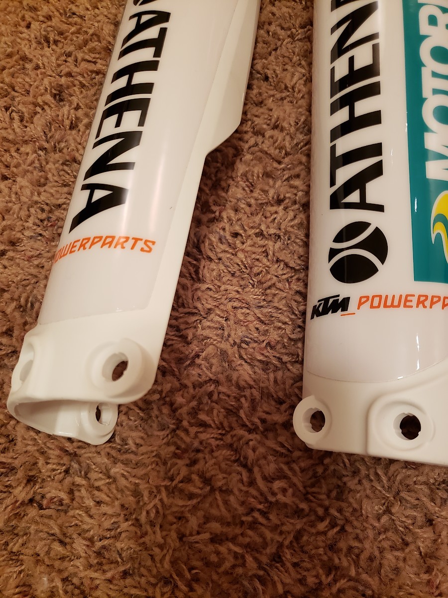 15+ KTM Fork Guards w/ Decals For Sale/Bazaar Motocross Forums