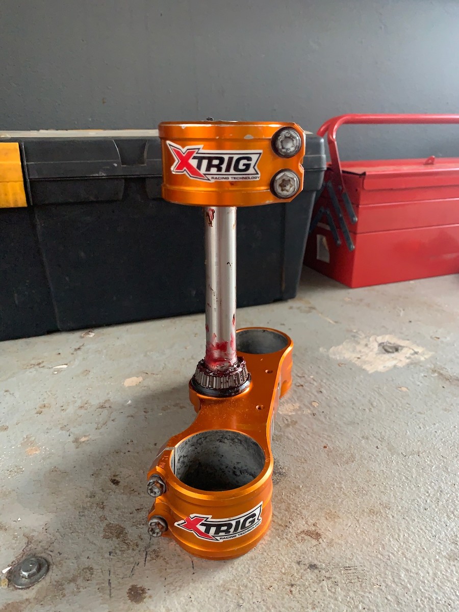 WP 52mm FACTORY CONE VALVE FORKS AND XTRIG TRIPLE CLAMPS For Sale/Bazaar Motocross Forums