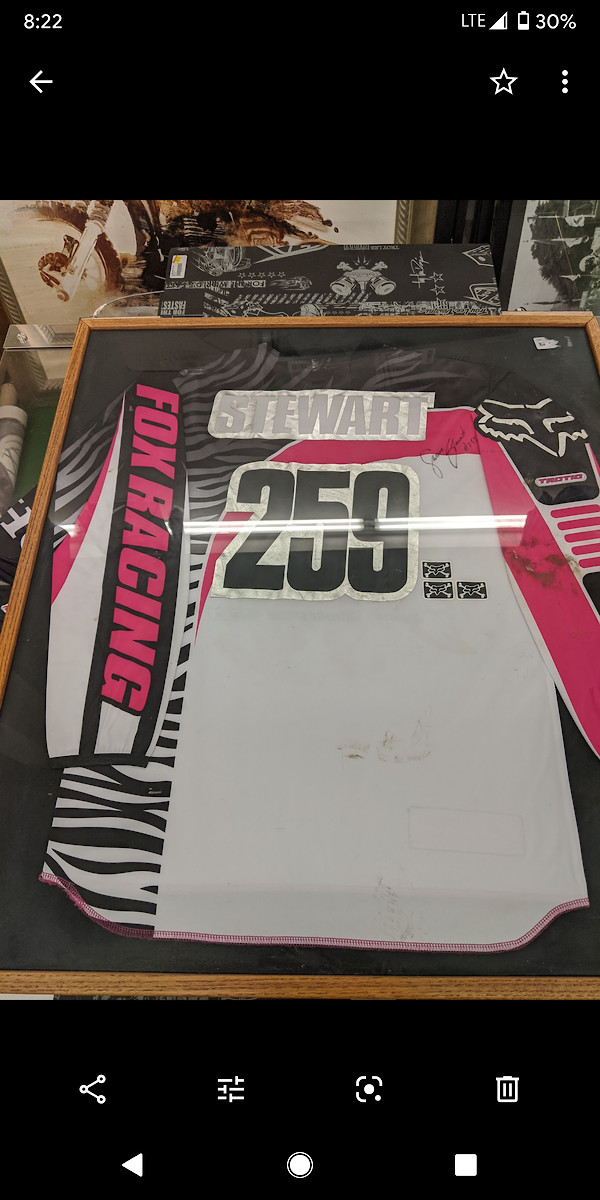 Looking for a 259 Fox James Stewart jersey (2002/2005) For Sale