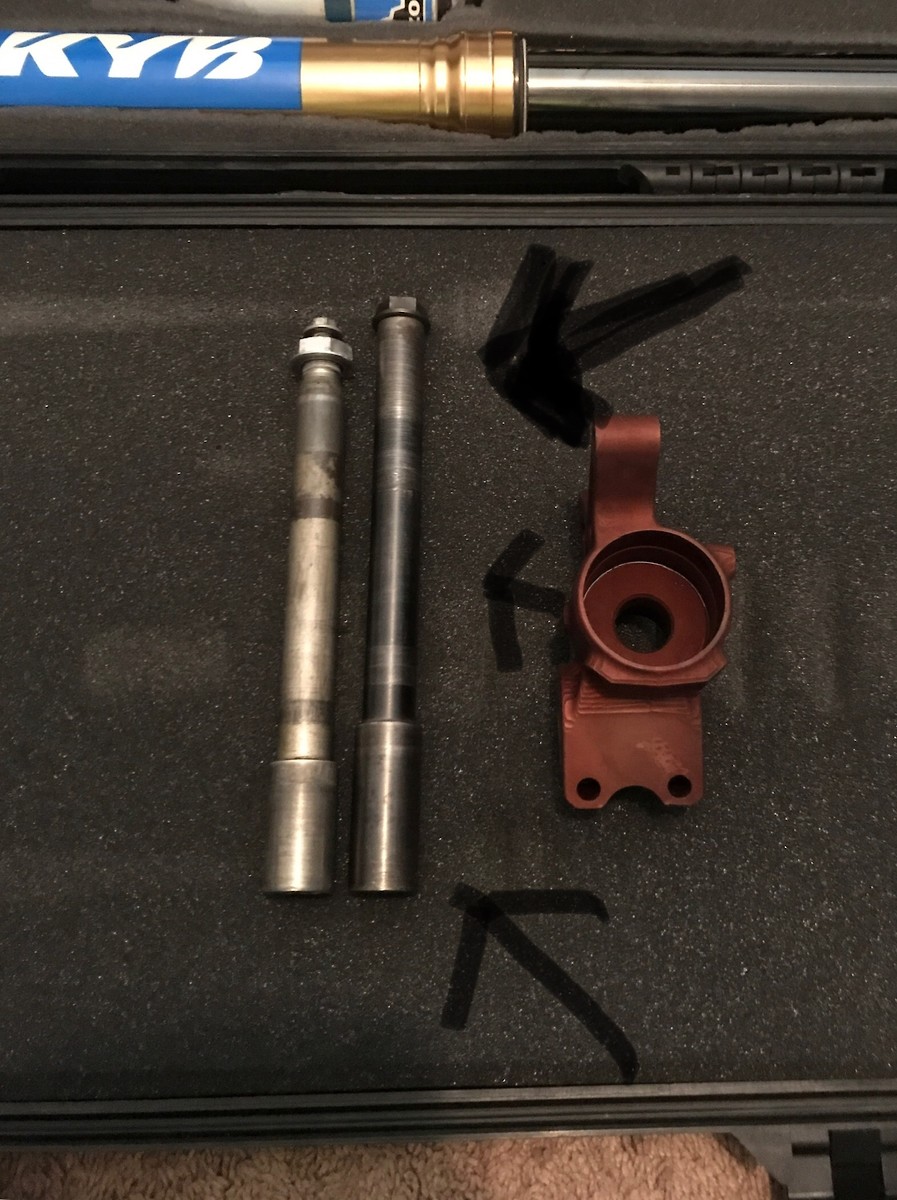 WTB front axle for PC billet KYB fork lugs For Sale/Bazaar