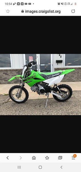 used klx 110 for sale craigslist