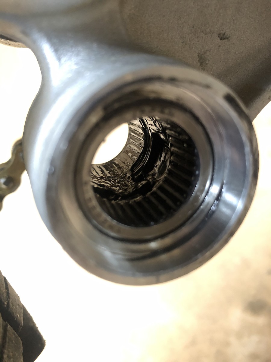 Removing linkage bearings Tech Help/Race Shop Motocross Forums