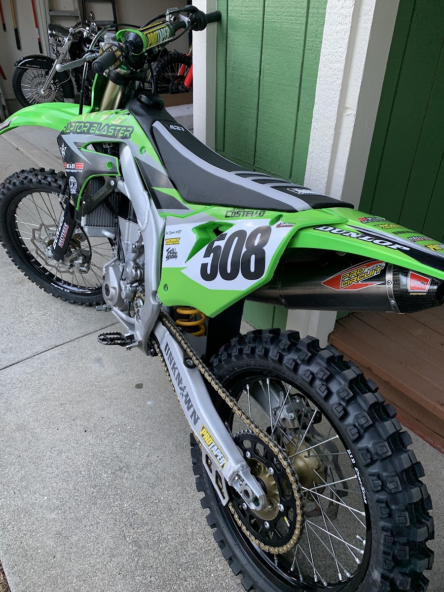 2019 kx450 exhaust