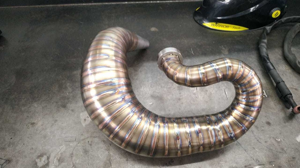 yz250 cone pipe
