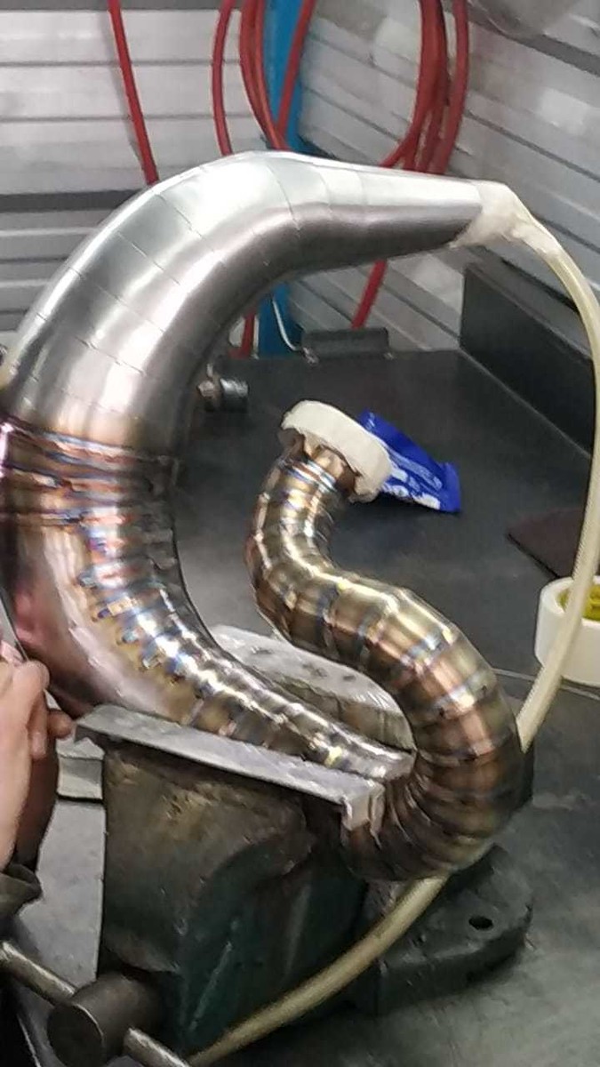 yz250 cone pipe