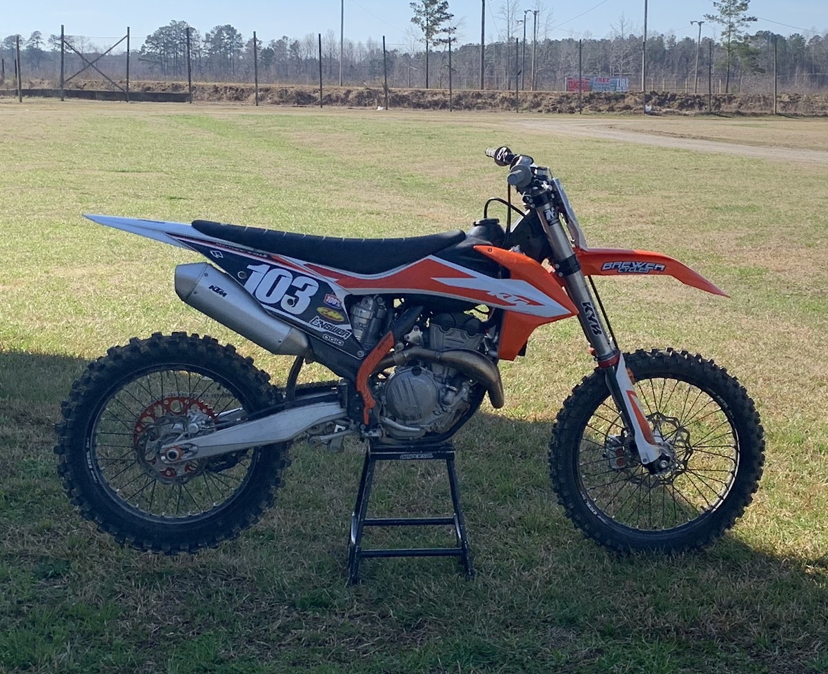 2020 KTM 350 SXF KYB dual spring fork conversion 28 hours For Sale/Bazaar Motocross