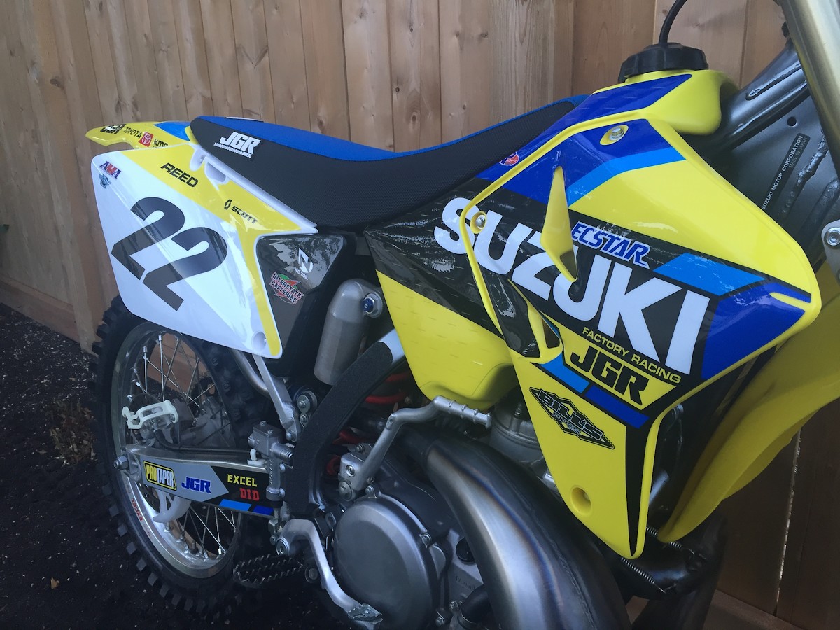 Chad Reed Team JGR/Suzuki 2stroke replica 2019 Bike Builds