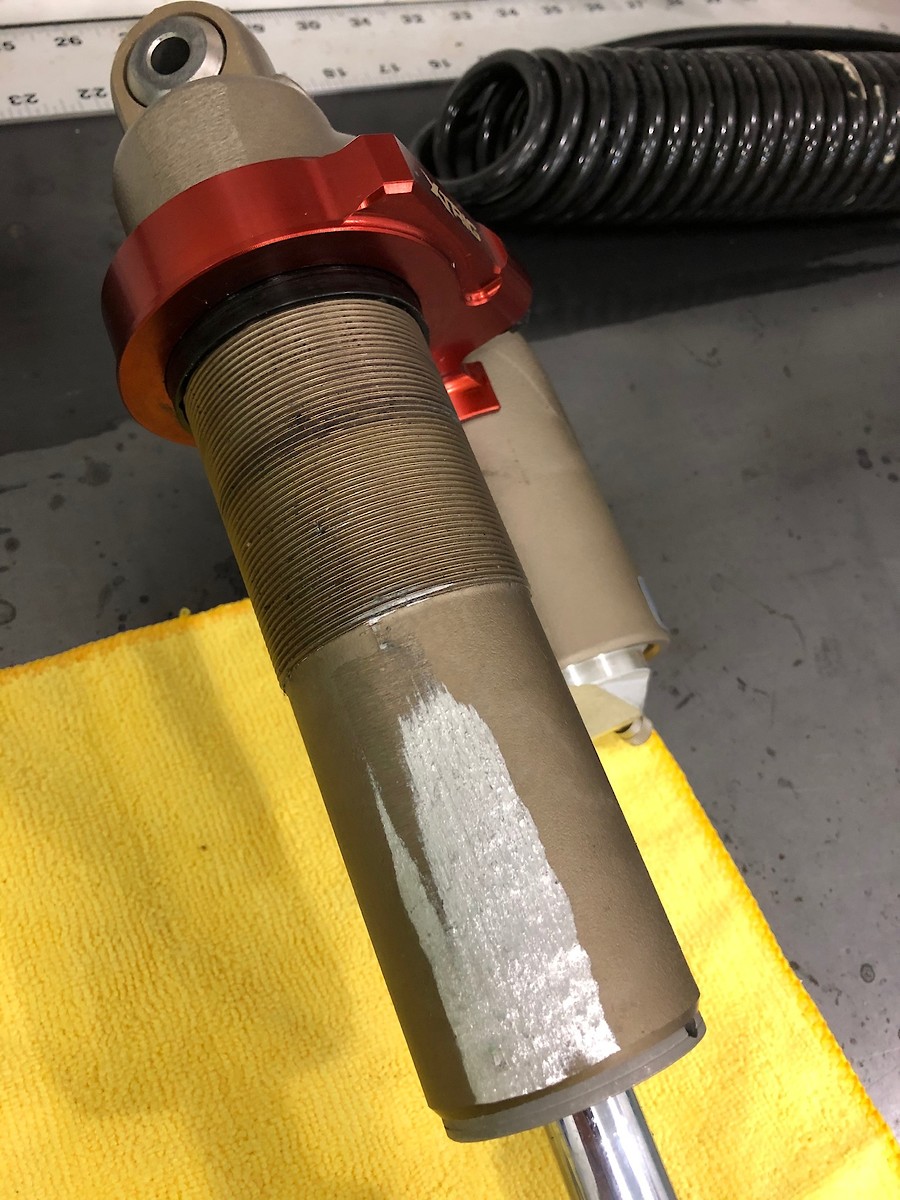 Shock Spring Rubbing Body? Tech Help/Race Shop Motocross Forums