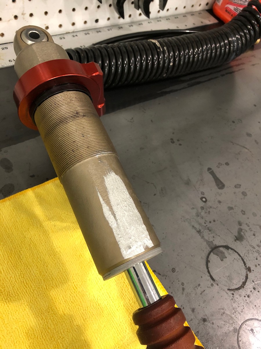 Shock Spring Rubbing Body? Tech Help/Race Shop Motocross Forums