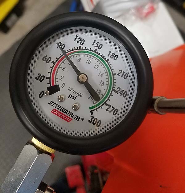 Can low compression mimic some symptoms of a bad float valve? Update