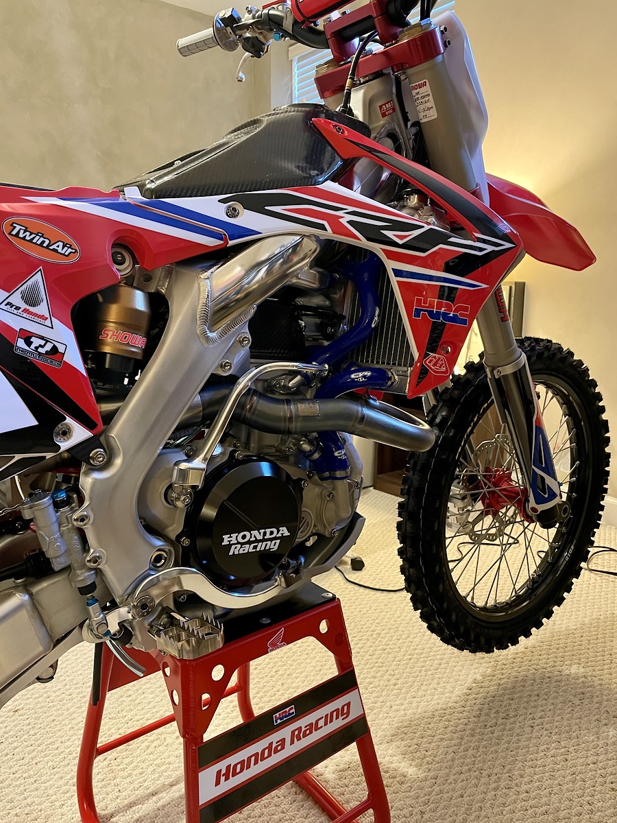 lightest motocross bike