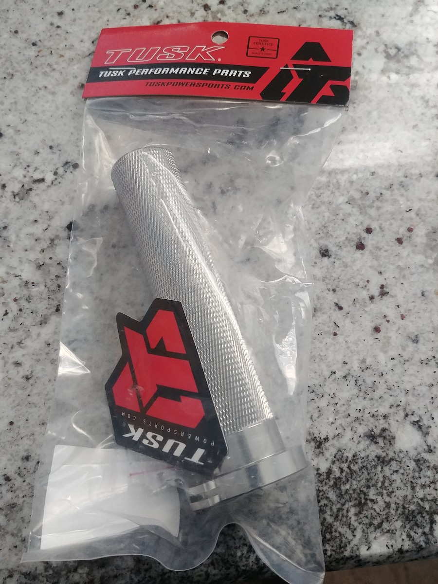 TUSK ALUMINUM THROTTLE TUBE WITH BEARING For Sale/Bazaar Motocross
