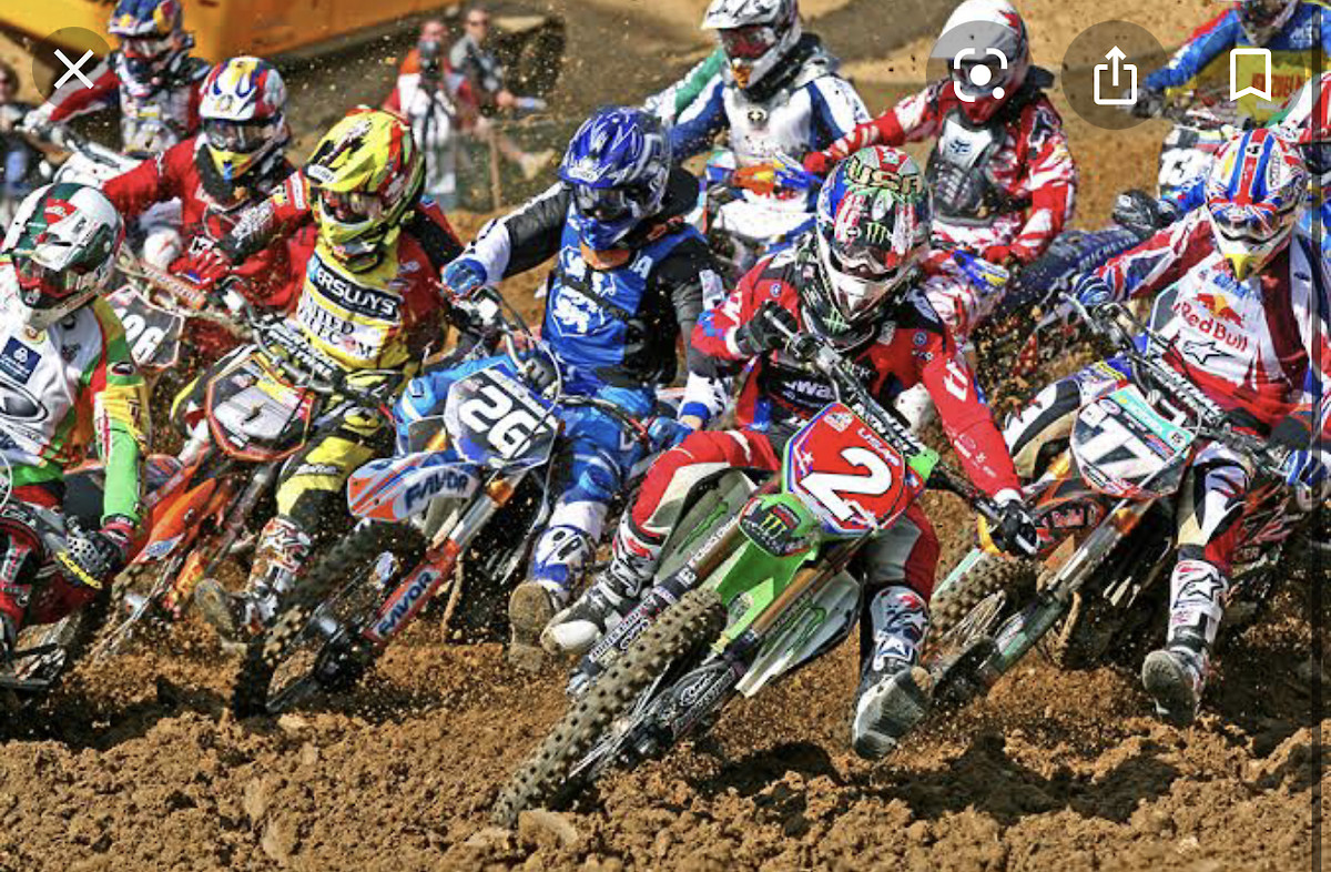 мотокросс для десятилетних.