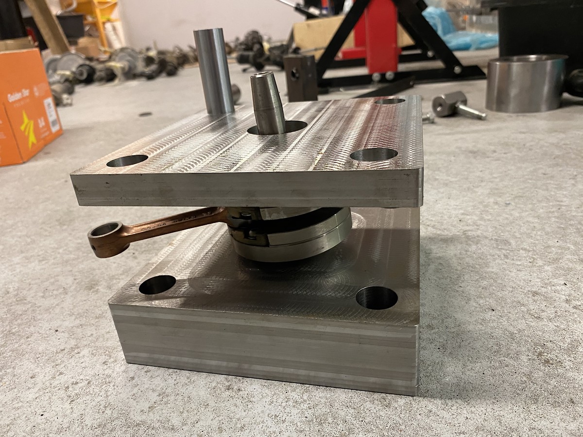 Crankshaft assembly jig Tech Help/Race Shop Motocross Forums