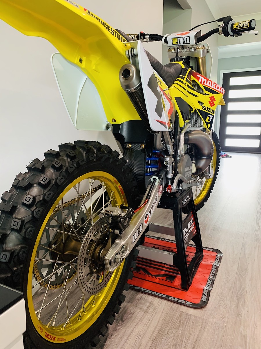 Factory RM250 RC4 replica Update (Hinson works cover, carbon disc guard