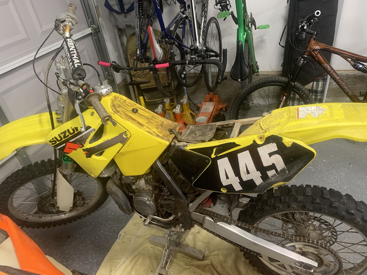 2002 RM250 Barn Find Enduro Build Bike Builds Motocross Forums