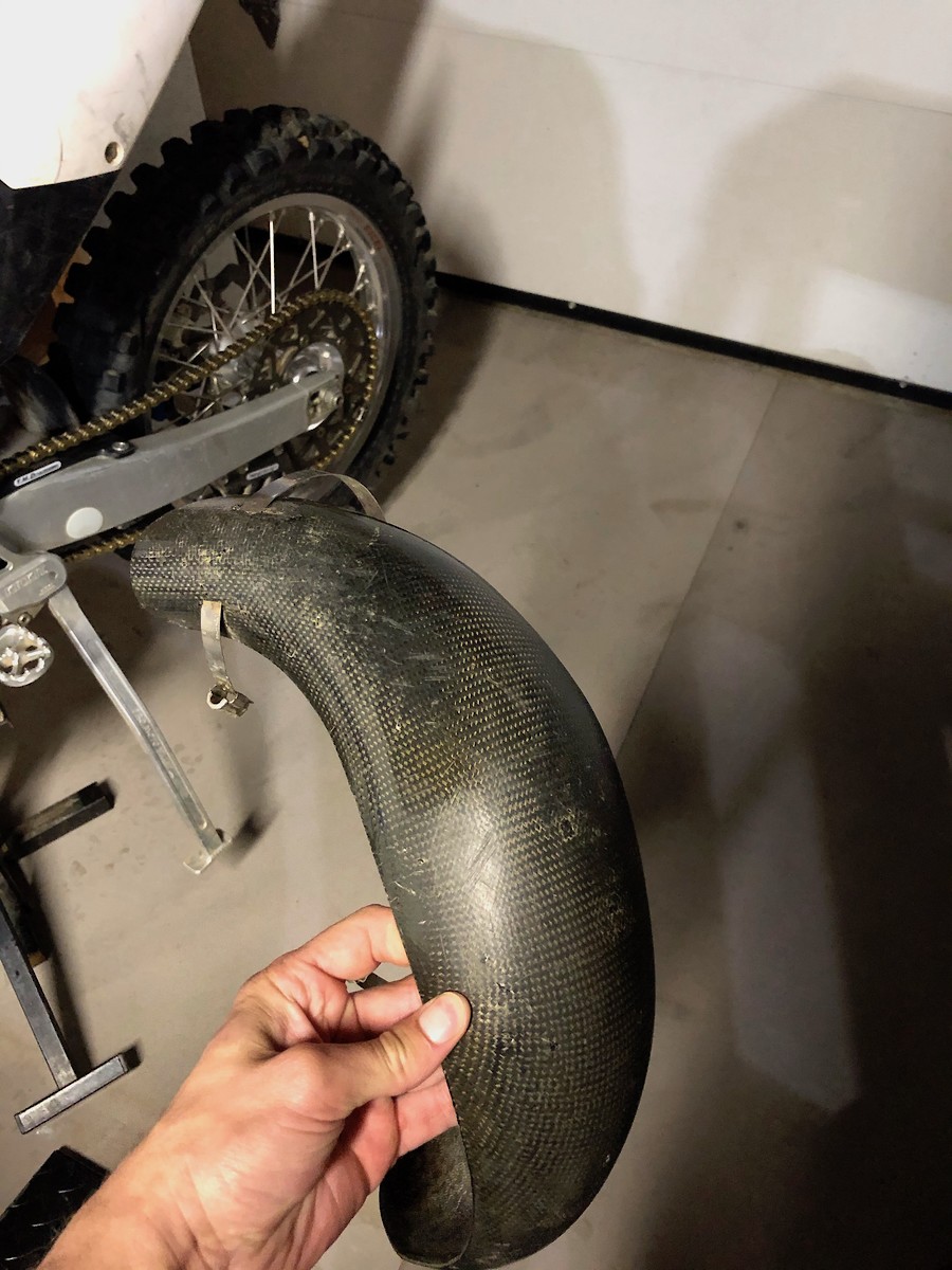 YZ250 P3 Carbon Fiber Pipe Guard For Sale/Bazaar Motocross Forums