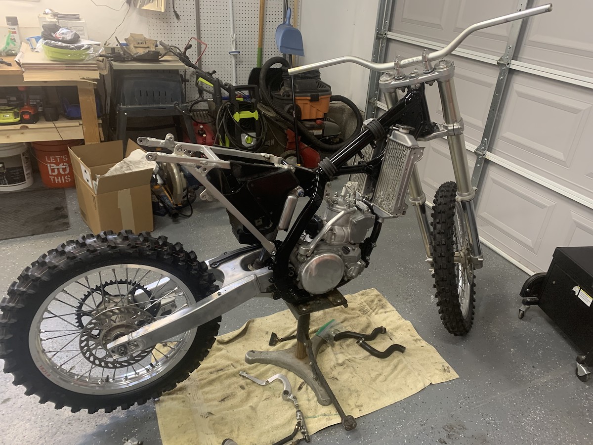 2002 RM250 Barn Find Enduro Build Bike Builds Motocross Forums