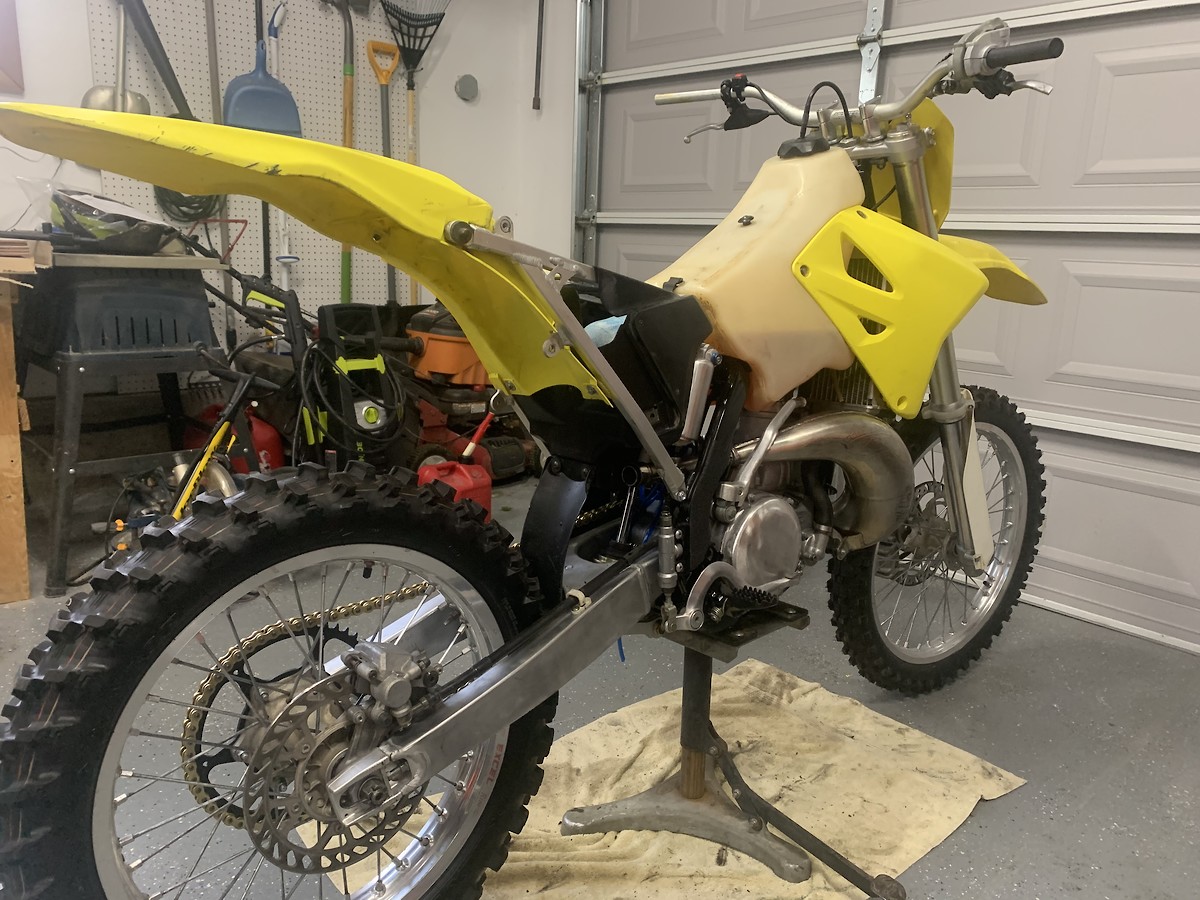 2002 RM250 Barn Find Enduro Build Bike Builds Motocross Forums