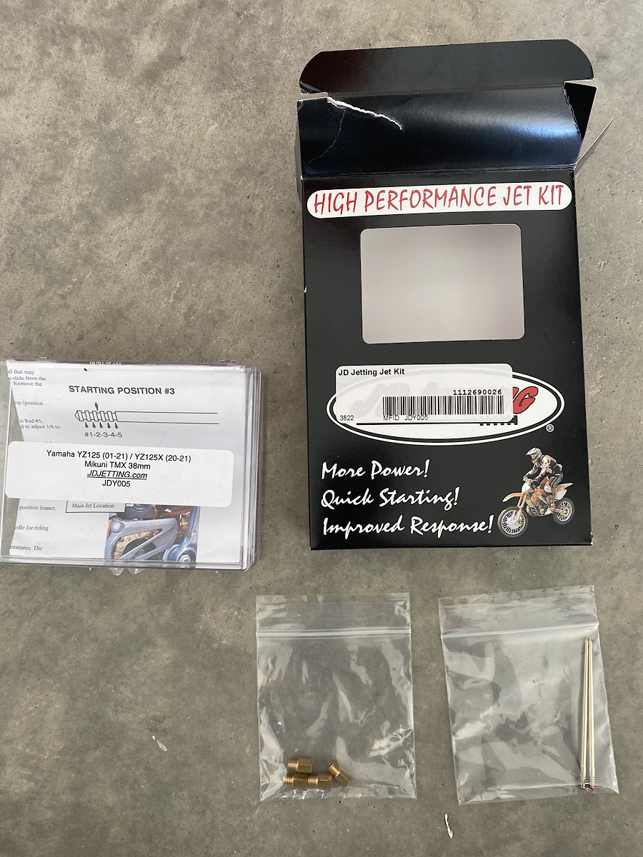 jd jetting yz250