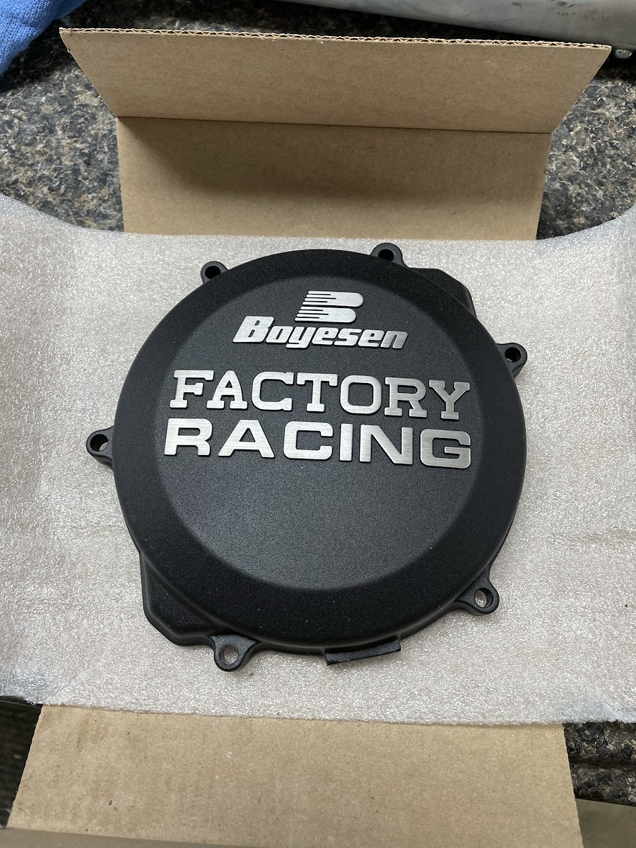 Yz250 250x Boyesen clutch cover NIB For Sale/Bazaar Motocross