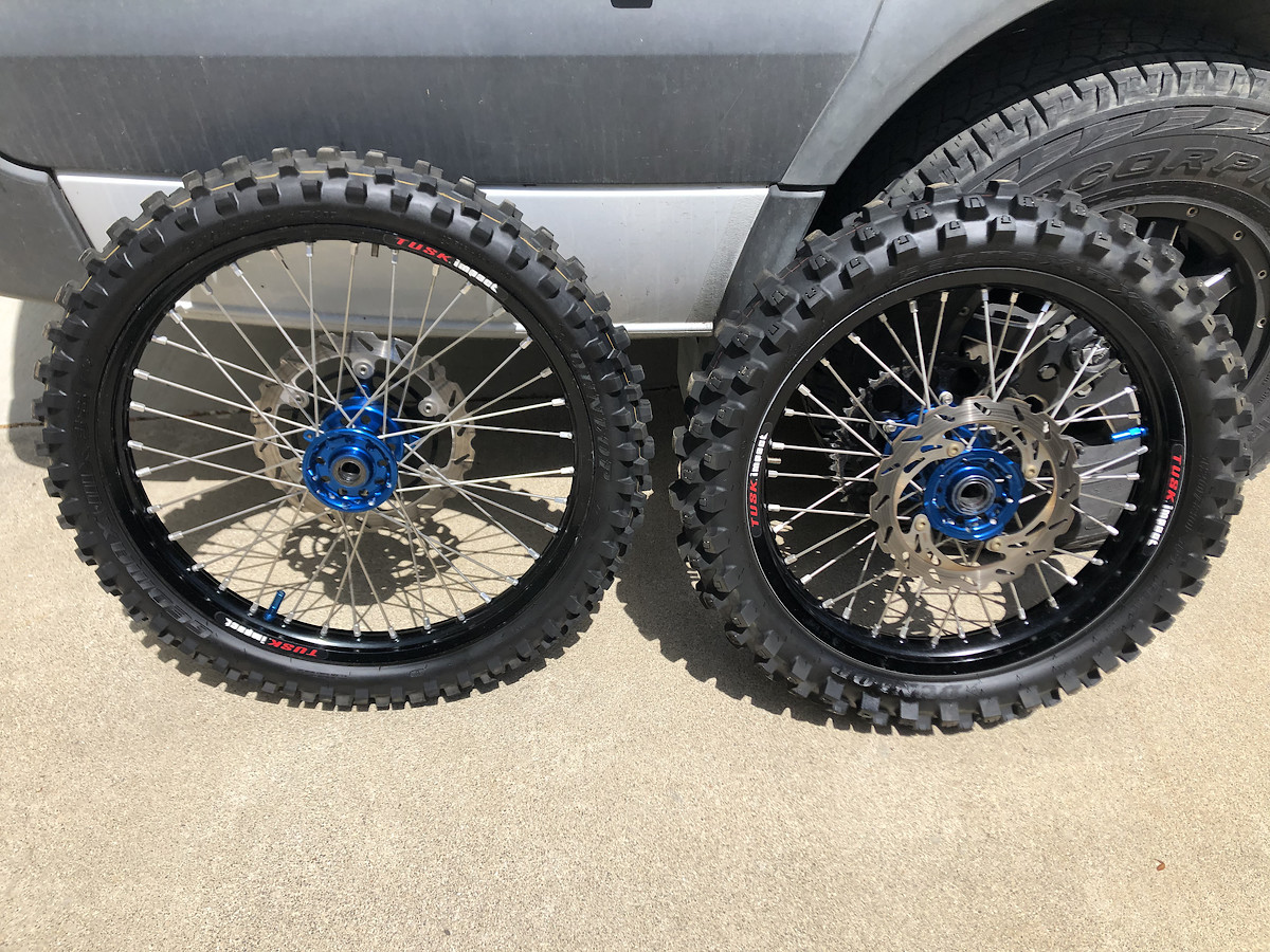 Tusk wheel set for '06'18 KXF For Sale/Bazaar Motocross Forums