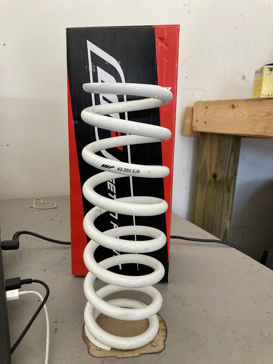 2021 WP shock springs, one is new take off, other has 7hrs on it. 42