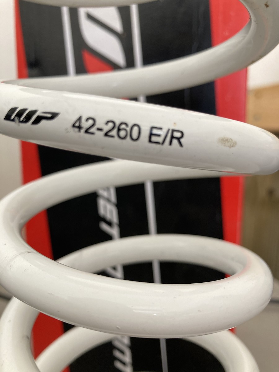 2021 WP shock springs, one is new take off, other has 7hrs on it. 42