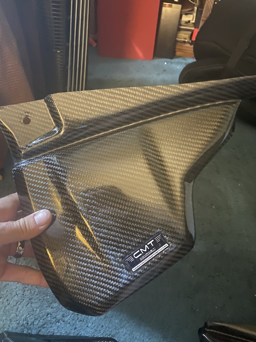 CMT Compositi Carbon Fiber Gas Tank Covers for 2020 KTM EXC F 450