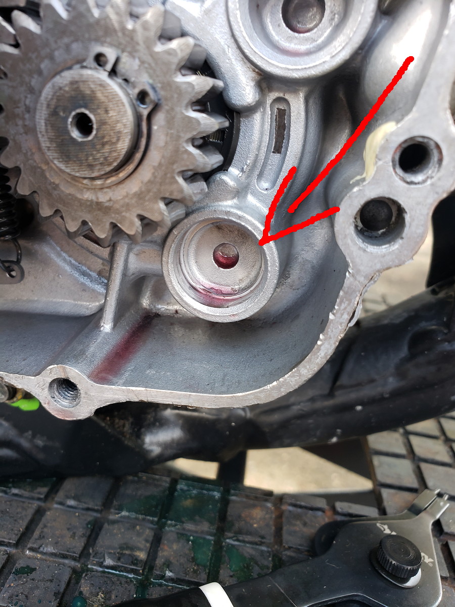 1997 kx100 water pump help Tech Help/Race Shop Motocross Forums