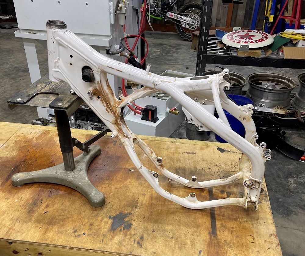 My TC250 Rockstar Edition 2-stroke build..finished. - Bike