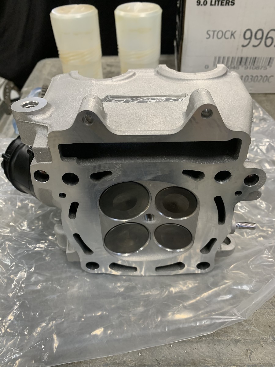 YZ450F GYTR ported head assembly For Sale/Bazaar Motocross Forums