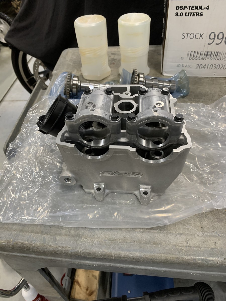 YZ450F GYTR ported head assembly For Sale/Bazaar Motocross Forums