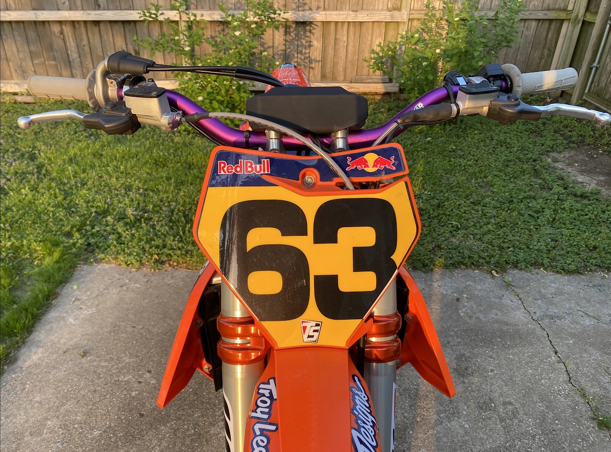 Purple Renthal bars MotoRelated Motocross Forums / Message Boards