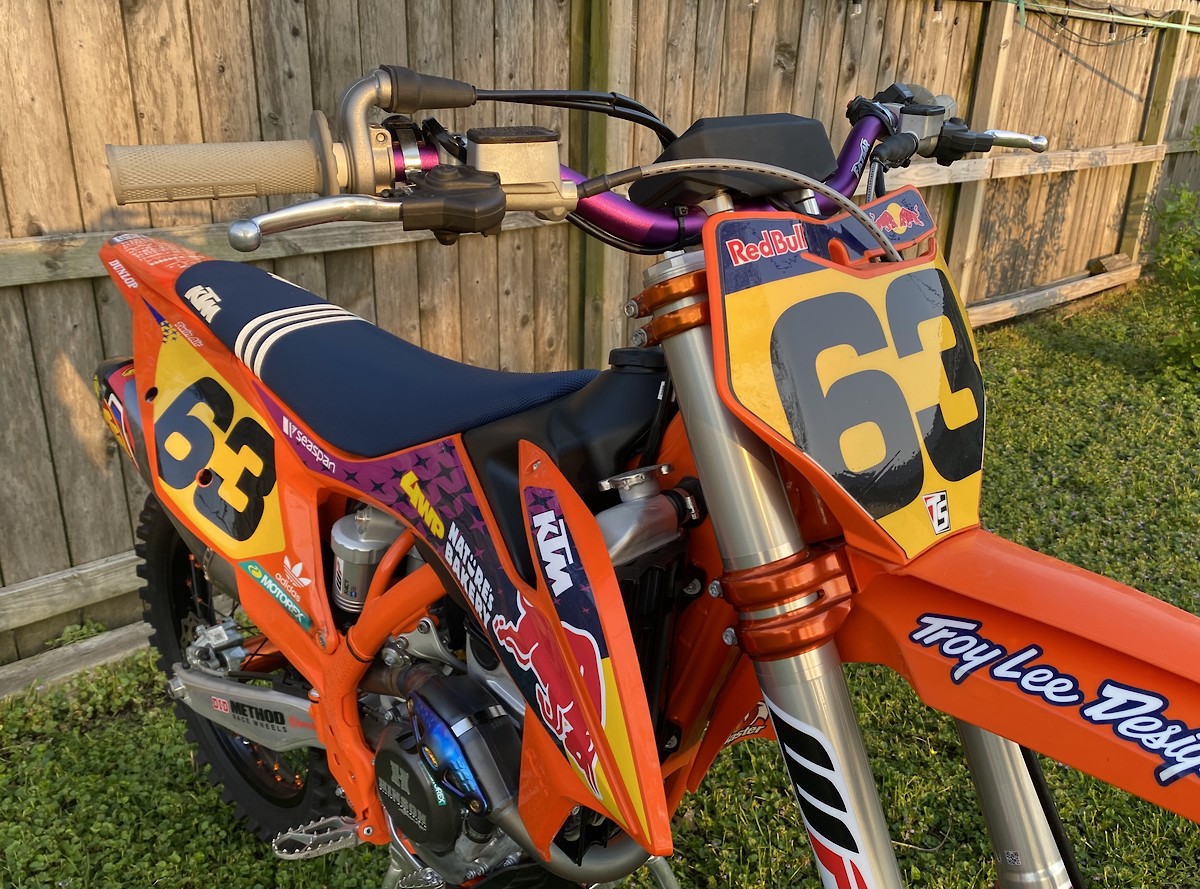 Purple Renthal bars MotoRelated Motocross Forums / Message Boards