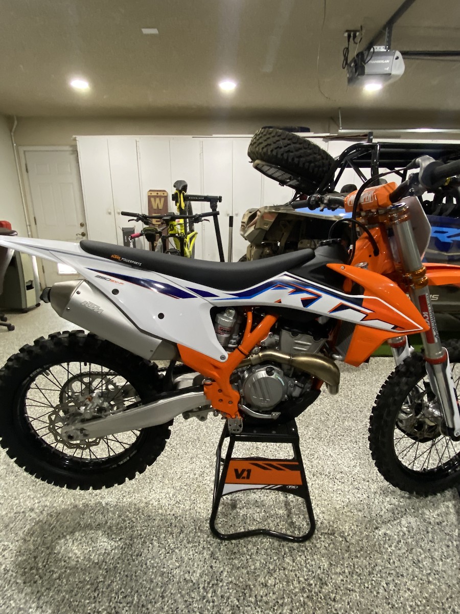 ktm low seat height bike