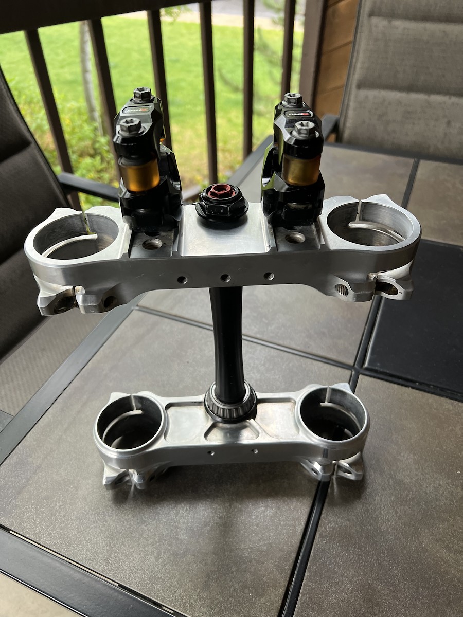 Xtrig Triple Clamps with PHDS Bar Mounts For Sale/Bazaar Motocross