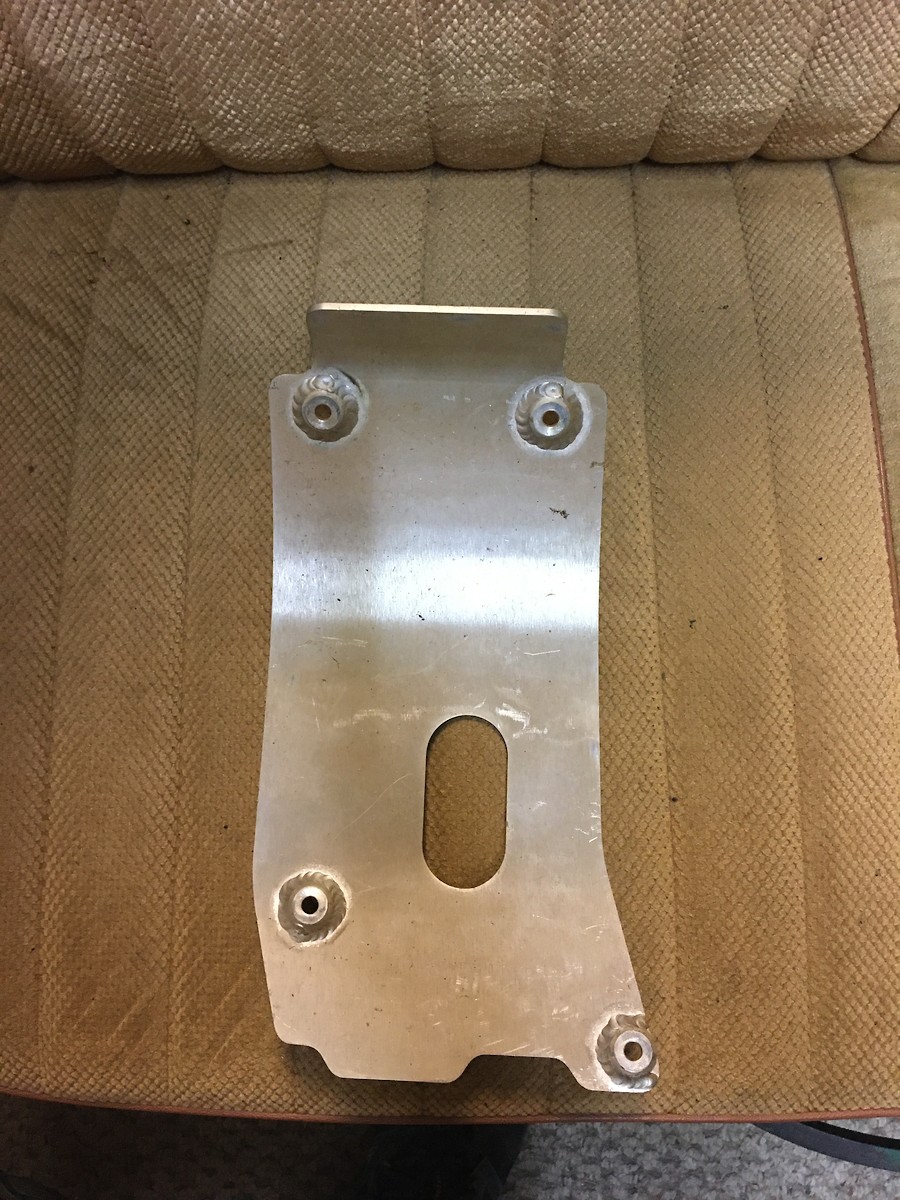 ISO 9698 Suzuki RM125 Parts Emig Top Clamp, WC Skid Plate and Frame