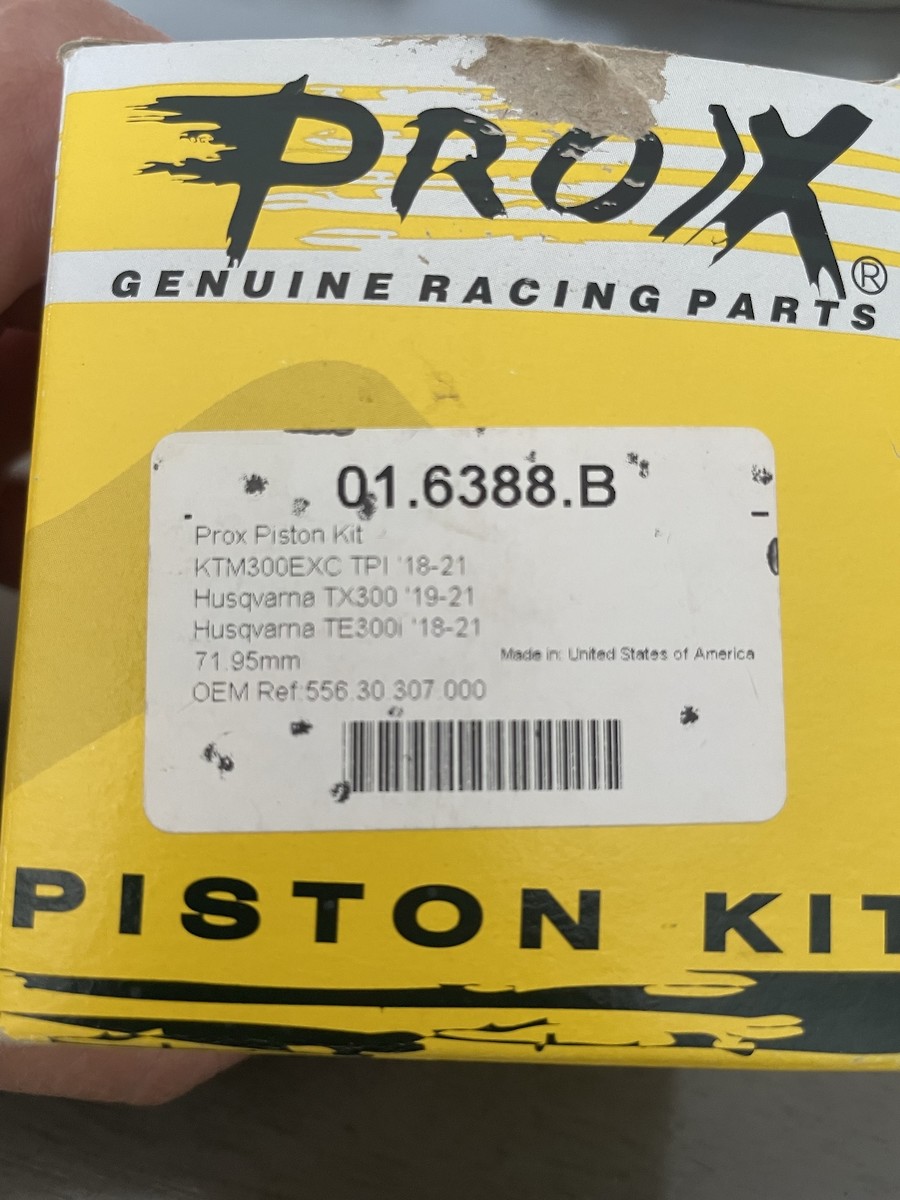 BNIB 300TPi Pro X piston kit For Sale/Bazaar Motocross Forums