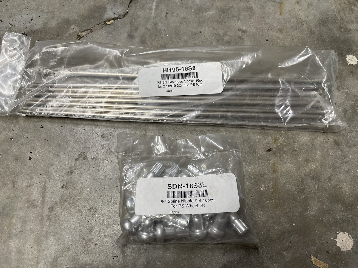 Excel Pro Series 19” Spokes For Sale/Bazaar Motocross Forums