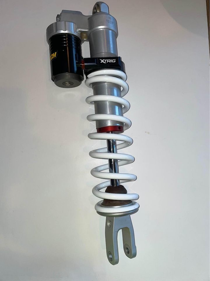 KTM Husky GasGas Linkage rear shock, RaceTech Bladder, Gold Valves and