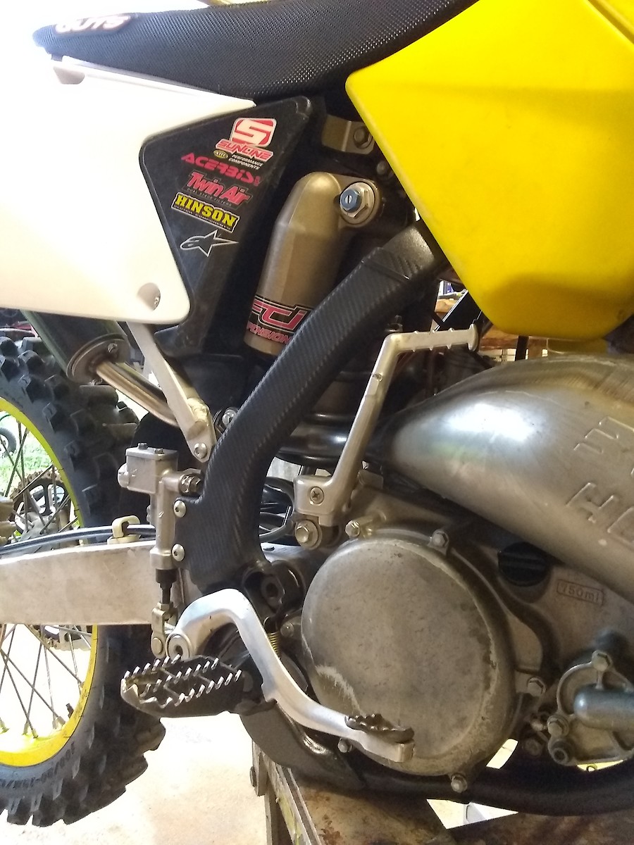 Trying to find frame guards for 2005 Suzuki RM125 For Sale/Bazaar