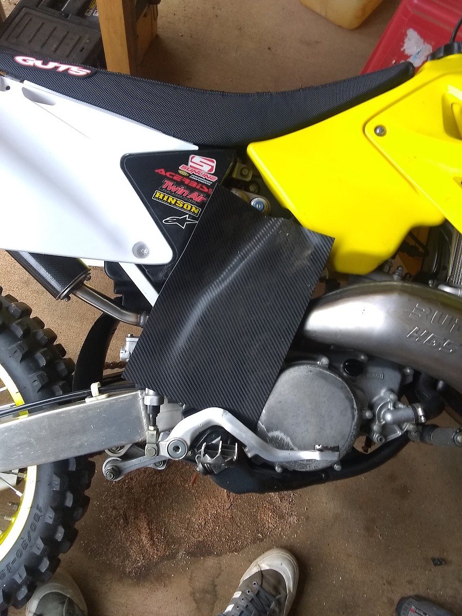 Trying to find frame guards for 2005 Suzuki RM125 For Sale/Bazaar