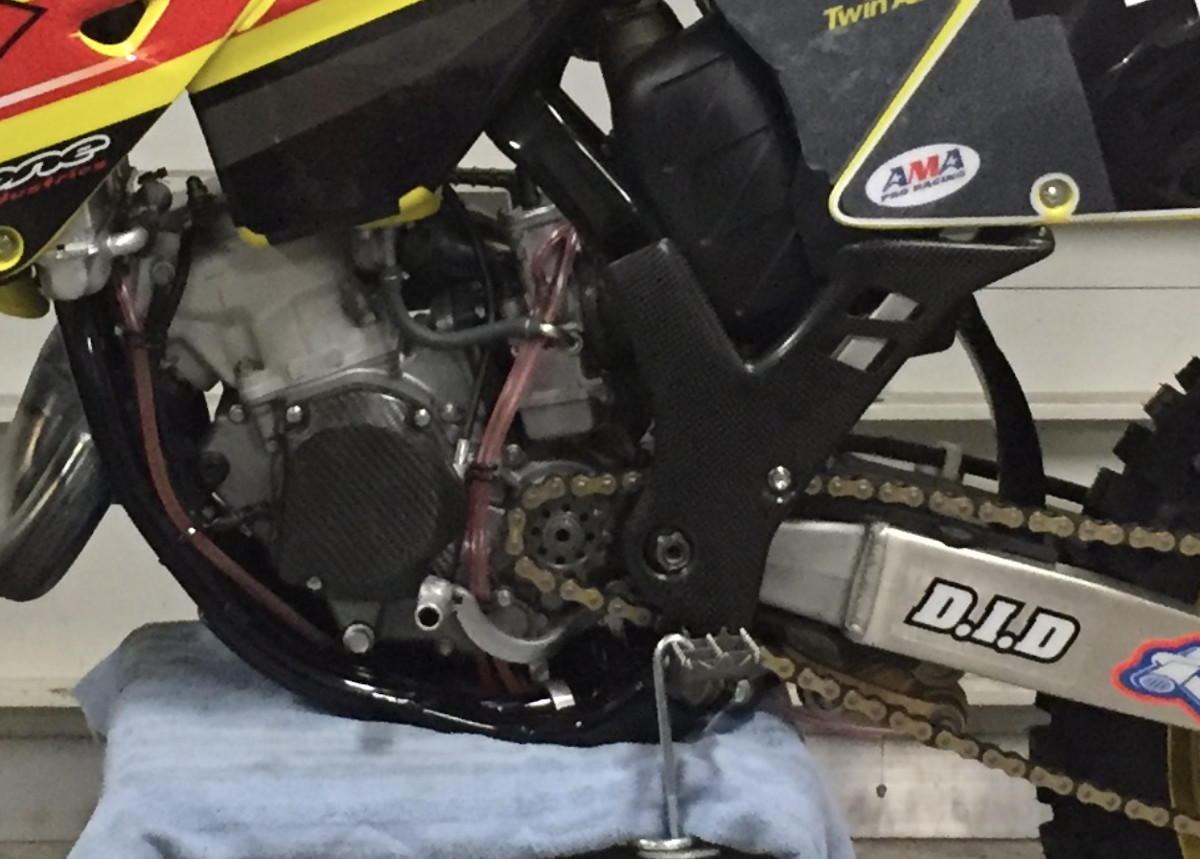 Trying to find frame guards for 2005 Suzuki RM125 For Sale/Bazaar