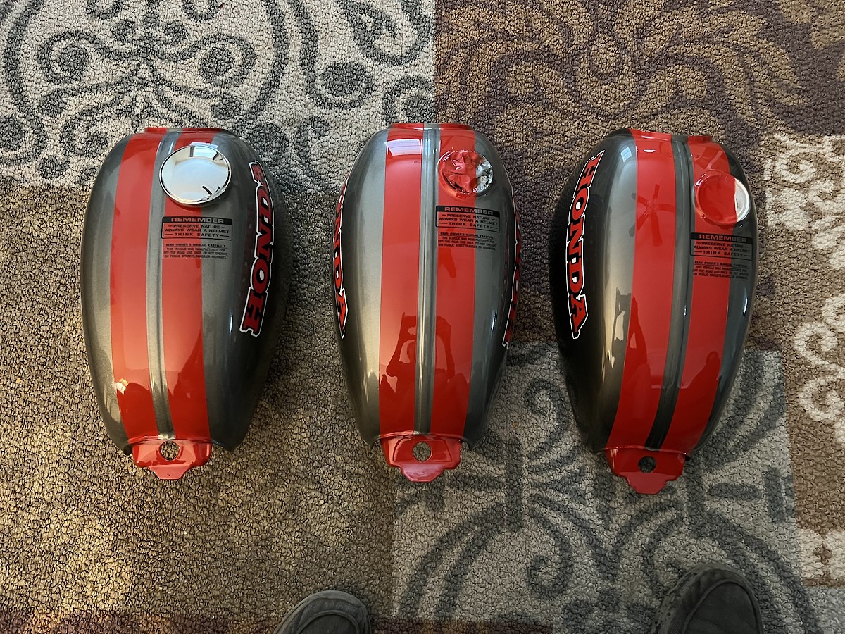 「塗装」R 1973 xr75 tank paint - Old School Moto - Motocross Forums