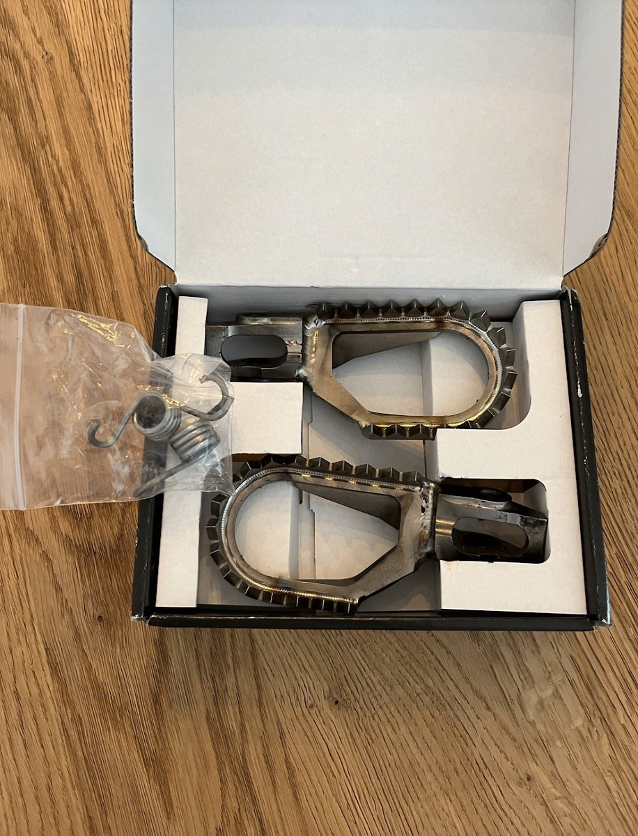 Titanium footpegs KXF, KTM,Beta For Sale/Bazaar Motocross Forums