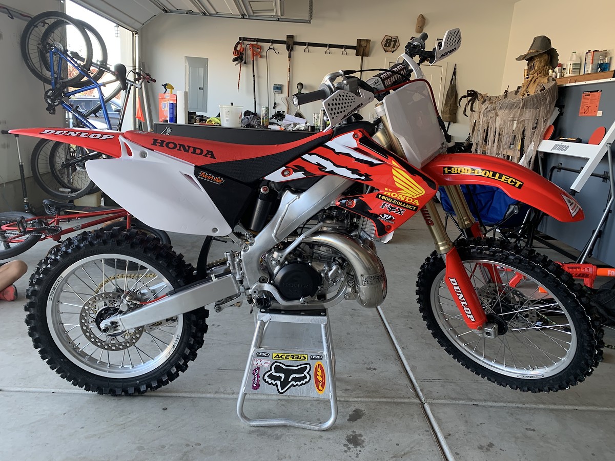 2004 CR 250 McGrath Tribute Bike Builds Motocross Forums / Message
