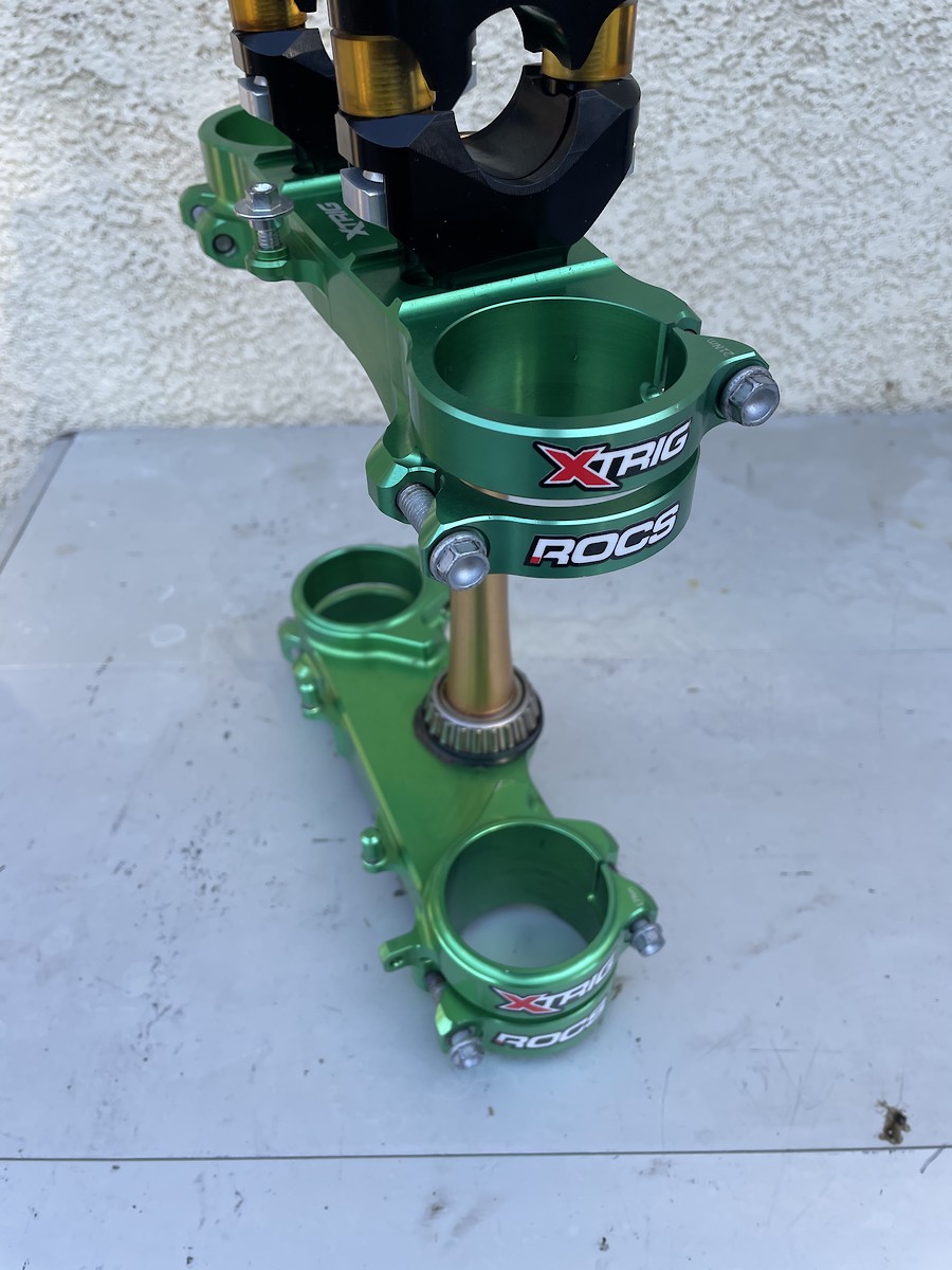 KX450/250 XTRIG Triple Clamps 450 shipped CONUS For Sale/Bazaar