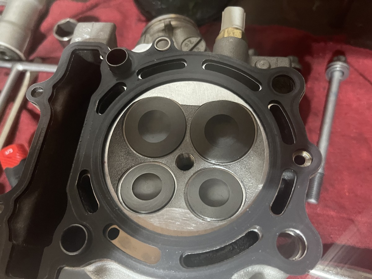 Kx250f valves hit piston Bike Builds Motocross Forums / Message