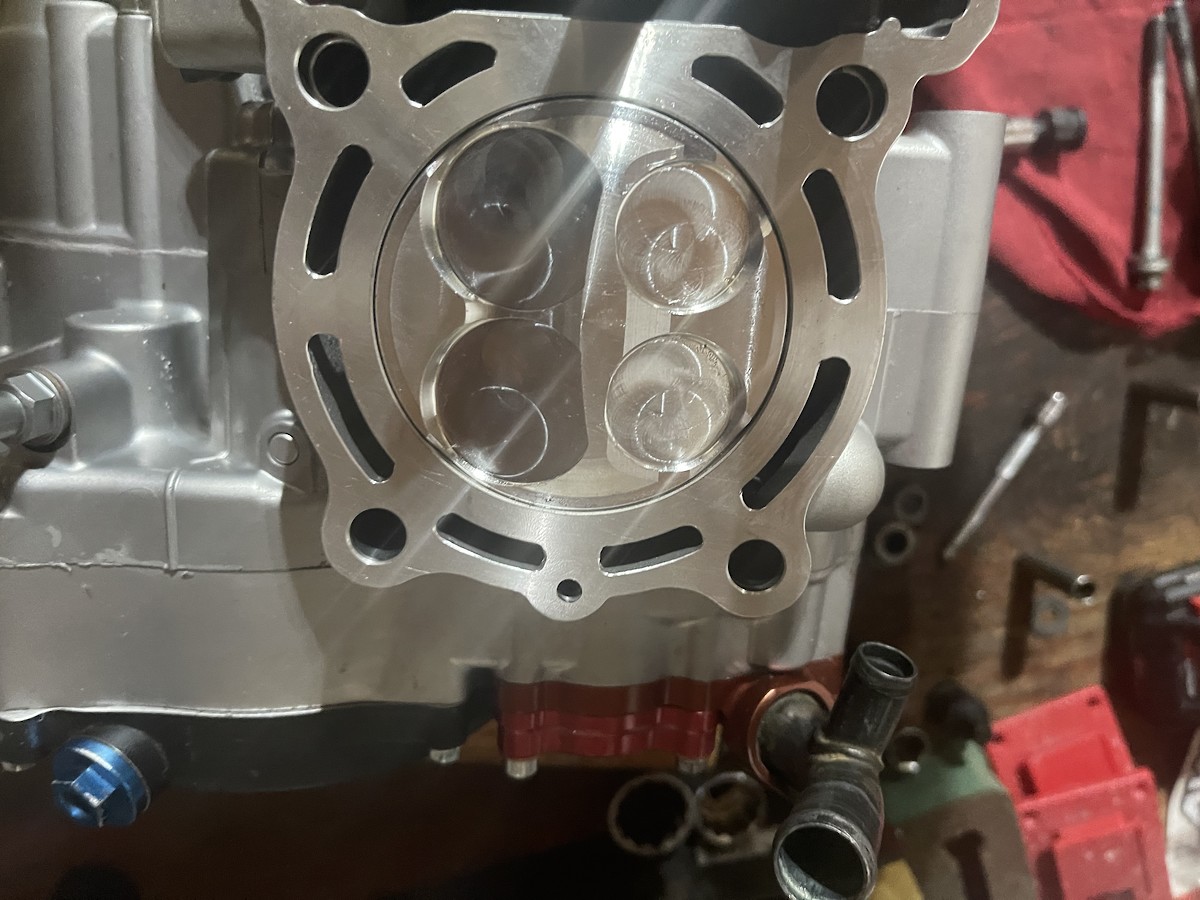 Kx250f valves hit piston Bike Builds Motocross Forums / Message